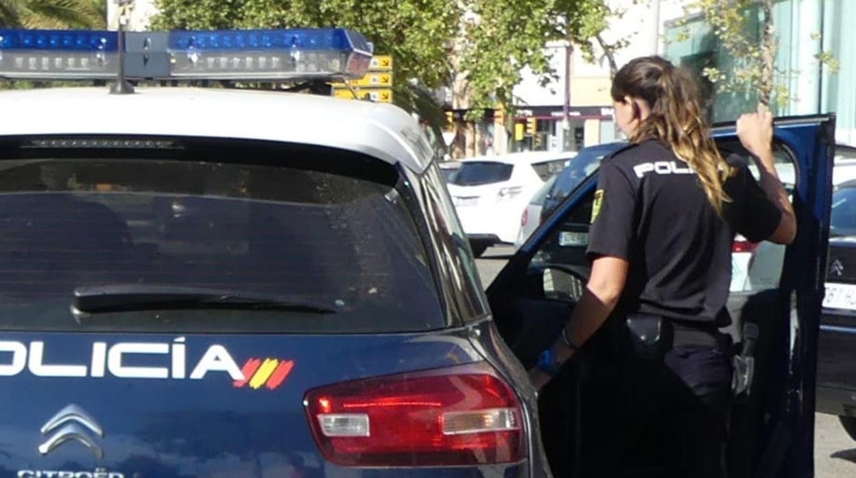 Dos agentes de la Policía Nacional