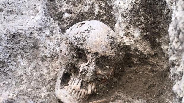 Descubren los restos de un niño visigodo en un yacimiento arqueológico de Jaén