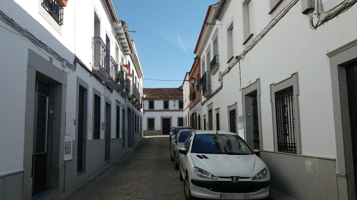 Calle del centro de Hinojosa del Duque