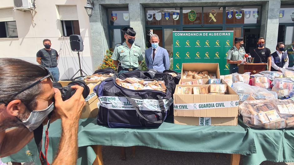 Operación «Jumita»: más de 76 millones de euros arrebatados a una red de narcos