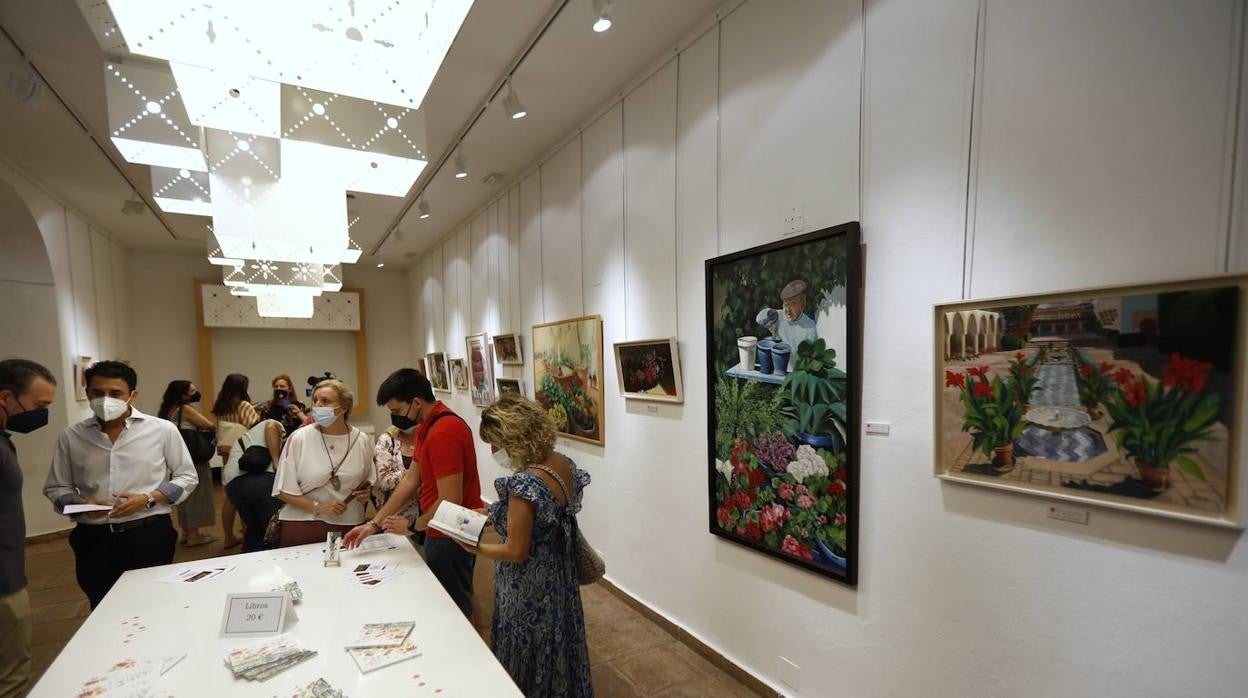 Inauguración de la exposición de "El color en los Patios de Córdoba" en el Palacio de Viana