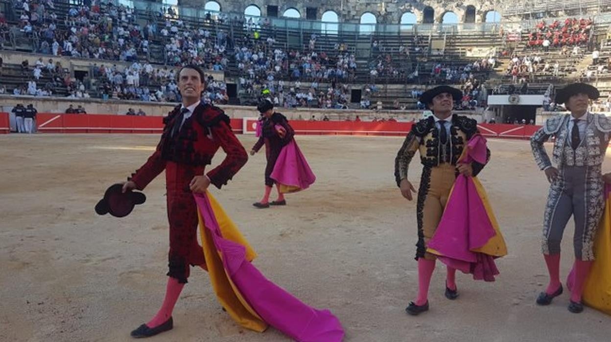 Juan Serrano 'Finito de Córdoba' da la vuelta al ruedo en el coliseo de Nimes este domingo