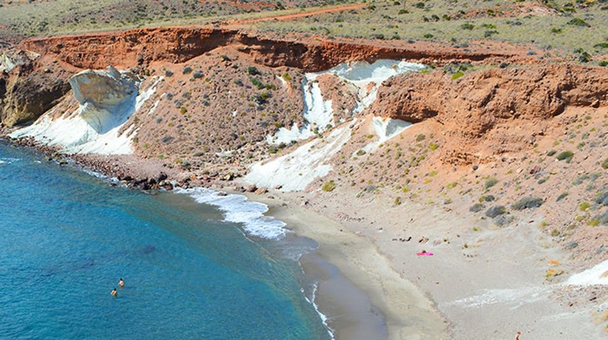 Cala Rajá, en el municipio almeriense de Níjar