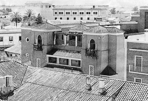 En la antigua terraza del Cine Góngora se proyectaban películas