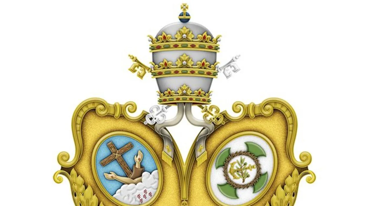 Nueva versión digital del escudo de la hermandad de la Paz de Córdoba