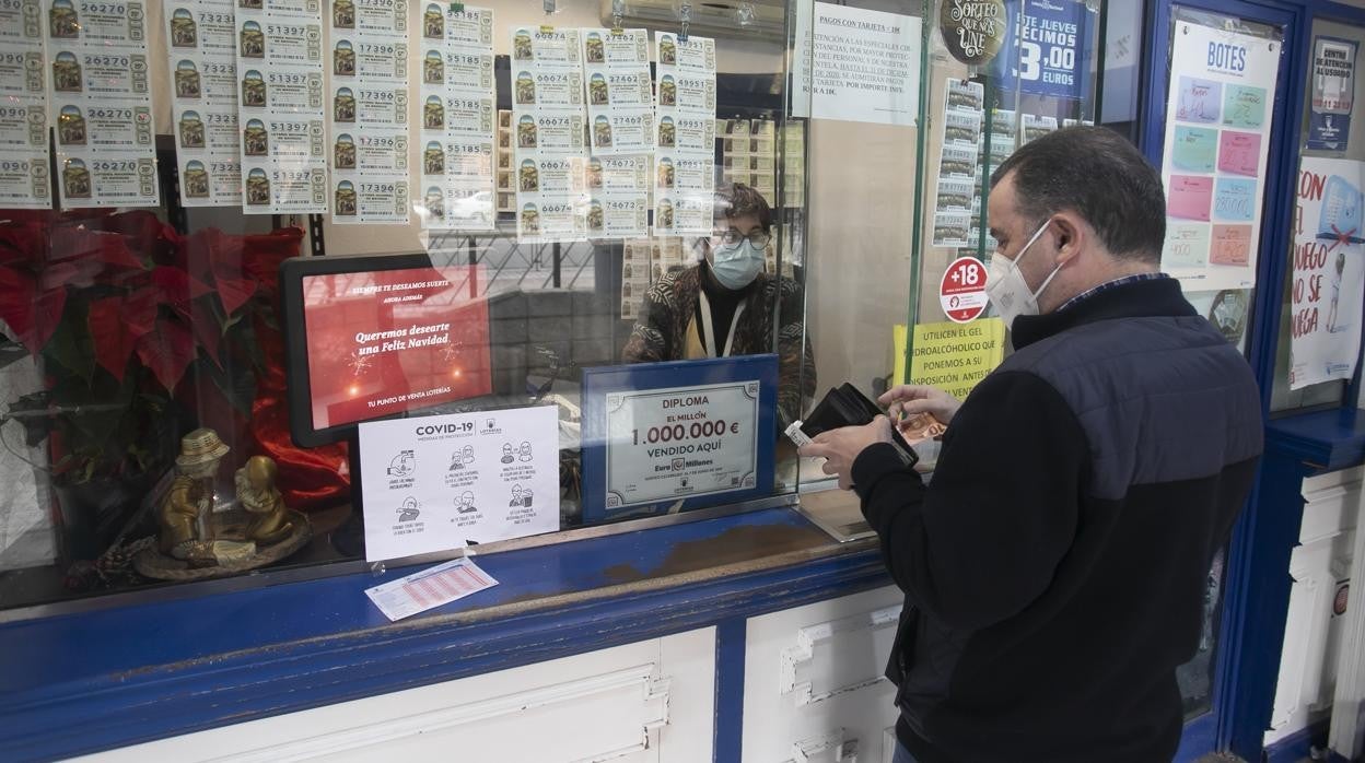 Una administración de lotería en Córdoba capital