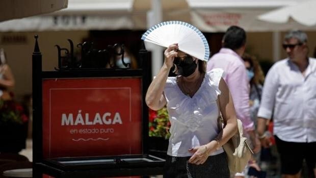 Aemet rebaja a 42 las máximas del lunes en puntos de Málaga por el nuevo episodio de altas temperaturas
