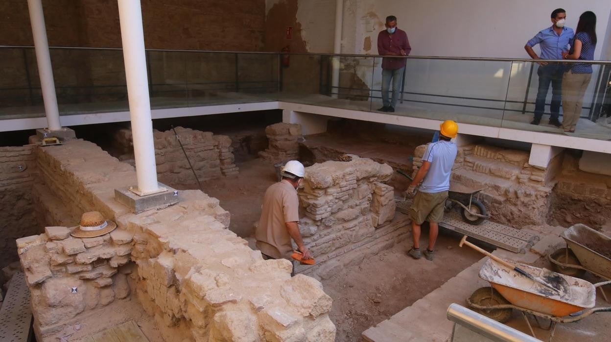 Trabajos arqueológicos en el solar anexo a la Sinagoga de Córdoba