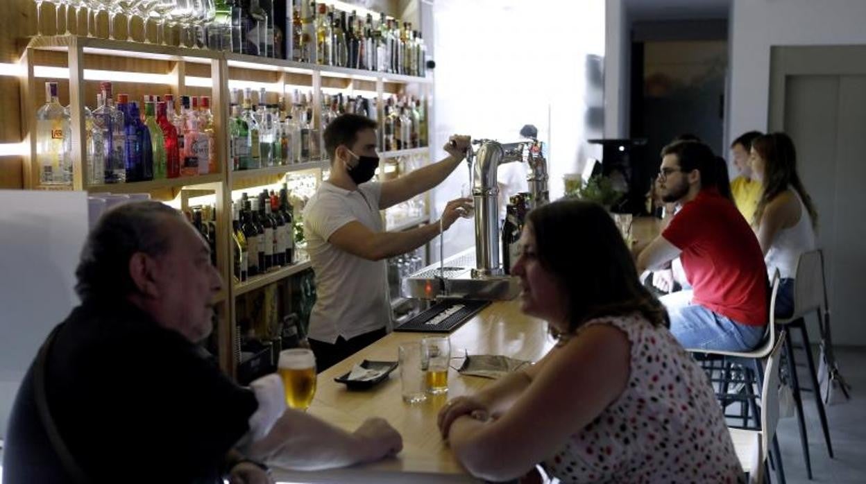 Un local de ocio noctuno de Córdoba capital en una imagen de archivo