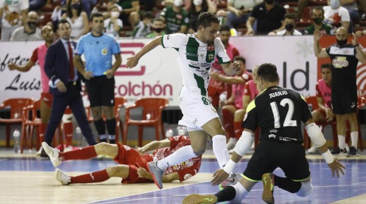 Caio César, en el partido ante el Pozo Murcia