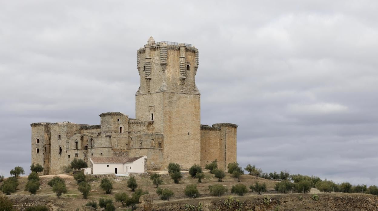 El castillo de Belalcázar, recientemente restaurado por la Junta de Andalucía