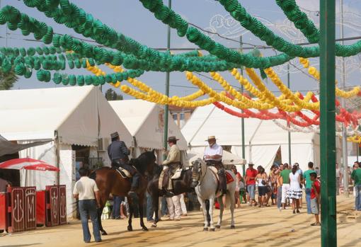 Recinto ferial del parque de la Tejera en Cabra