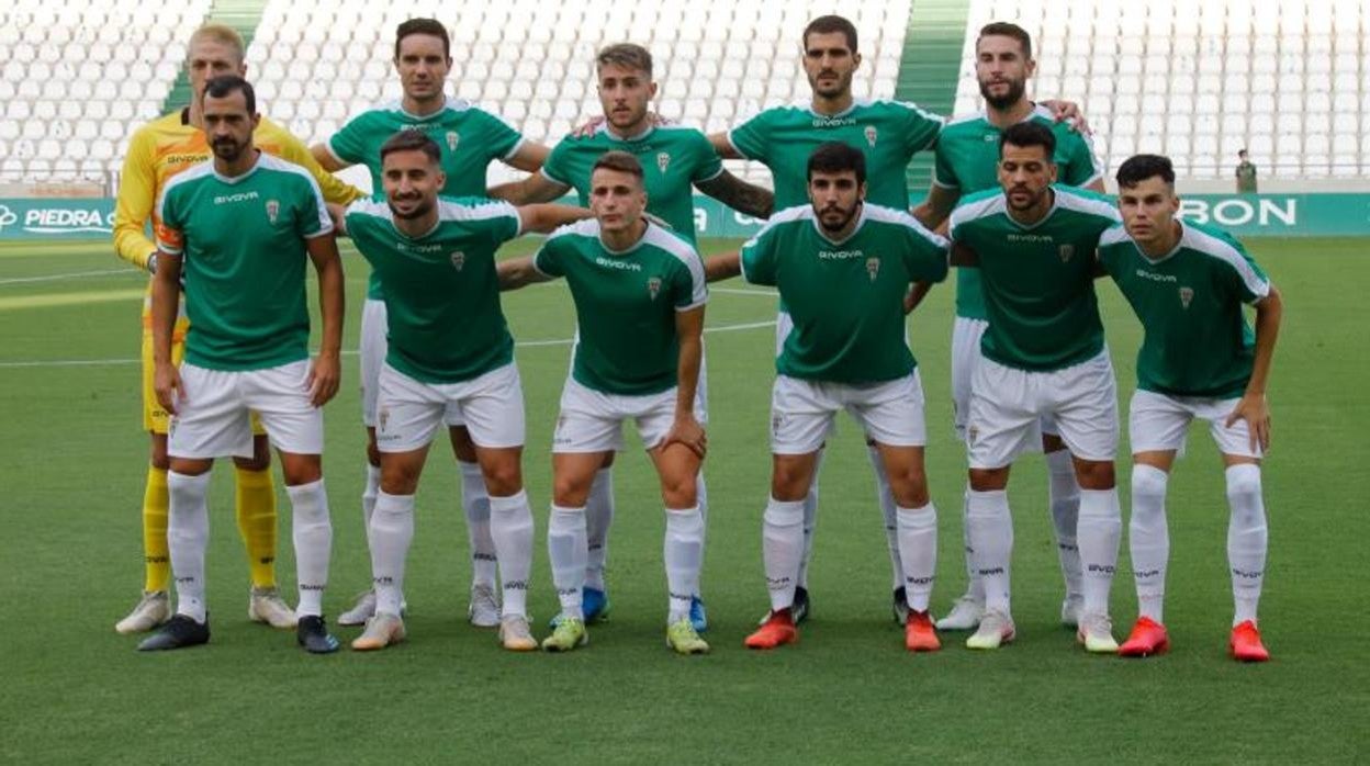 Once del Córdoba en el primer partido ante el Linares