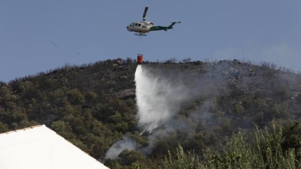 Incendio en Villaharta| «Mi mujer y yo cogimos a nuestros tres nenes y nos fuimos»