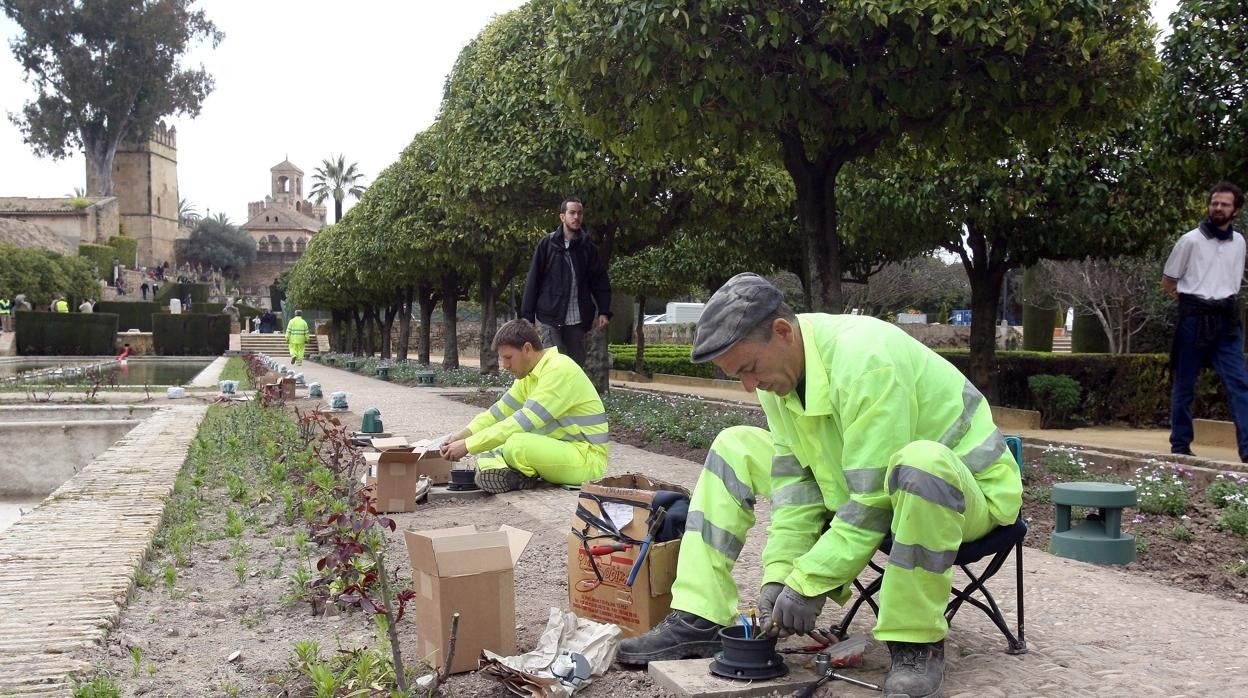 Instalación del primer espectáculo