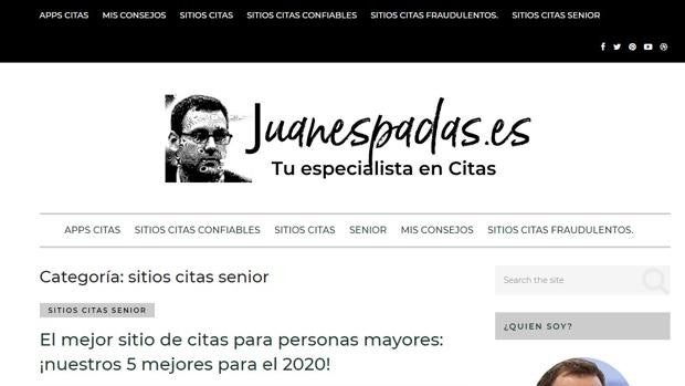 Juanespadas.es, «Tu especialista en citas»