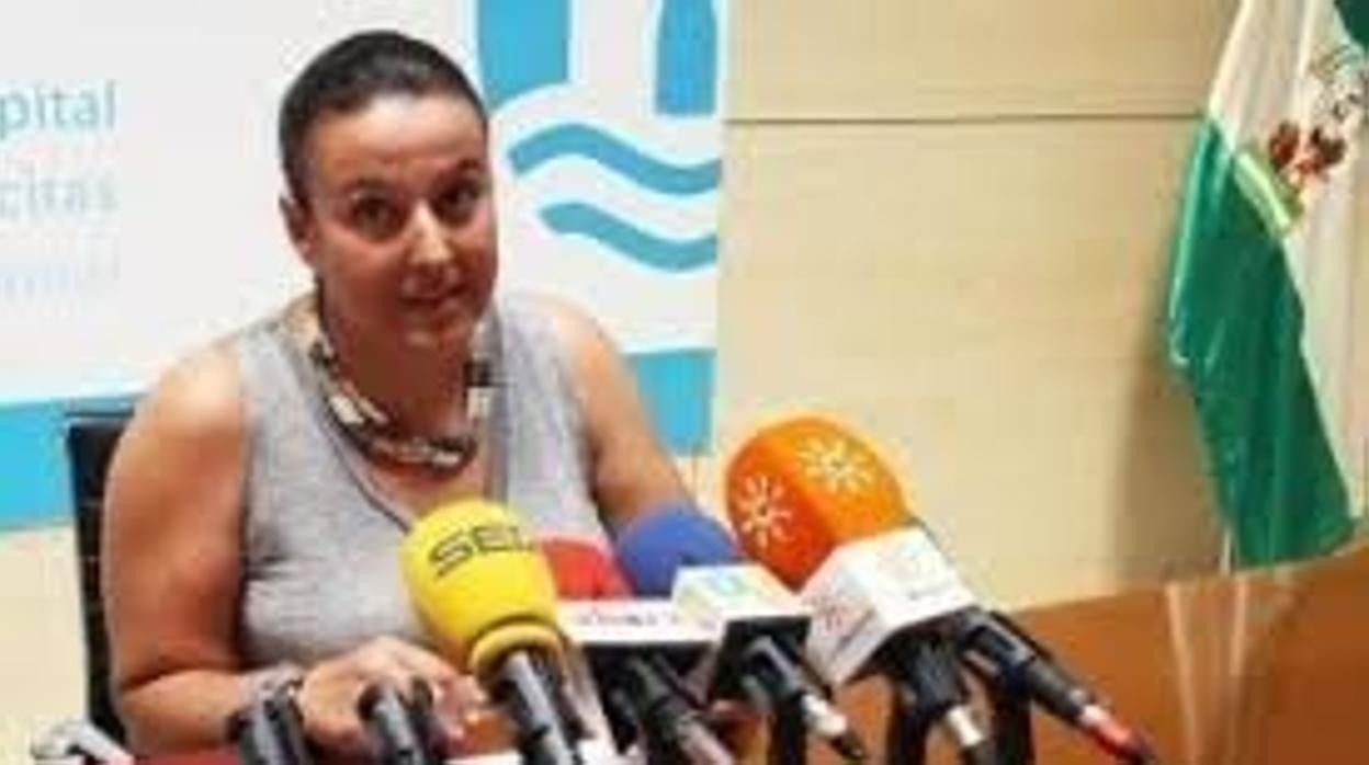 Laura Ruiz, durante una rueda de prensa, en una imagen de archivo