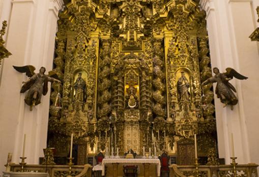 Retablo mayor de la Trinidad