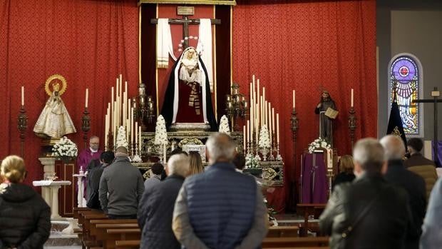 La Virgen de la Soledad de Córdoba pisará por primera vez su nuevo barrio en su rosario del 12 de septiembre