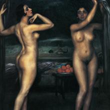 'La rivalidad' de Julio Romero de Torres