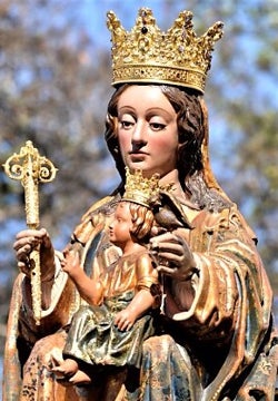 Imagen de Santa María de la Victoria, patrona de Málaga