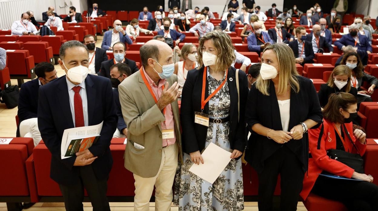 La consejera de Fomento, ayer en Córdoba en las Jornadas sobre Ingeniería para Alta Velocidad