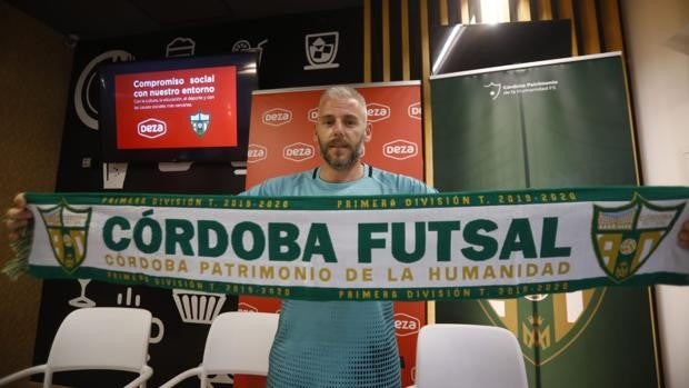 Fútbol sala | Miguelín, fichaje del Córdoba Patrimonio: «Quiero aportar experiencia y volver a disfrutar»