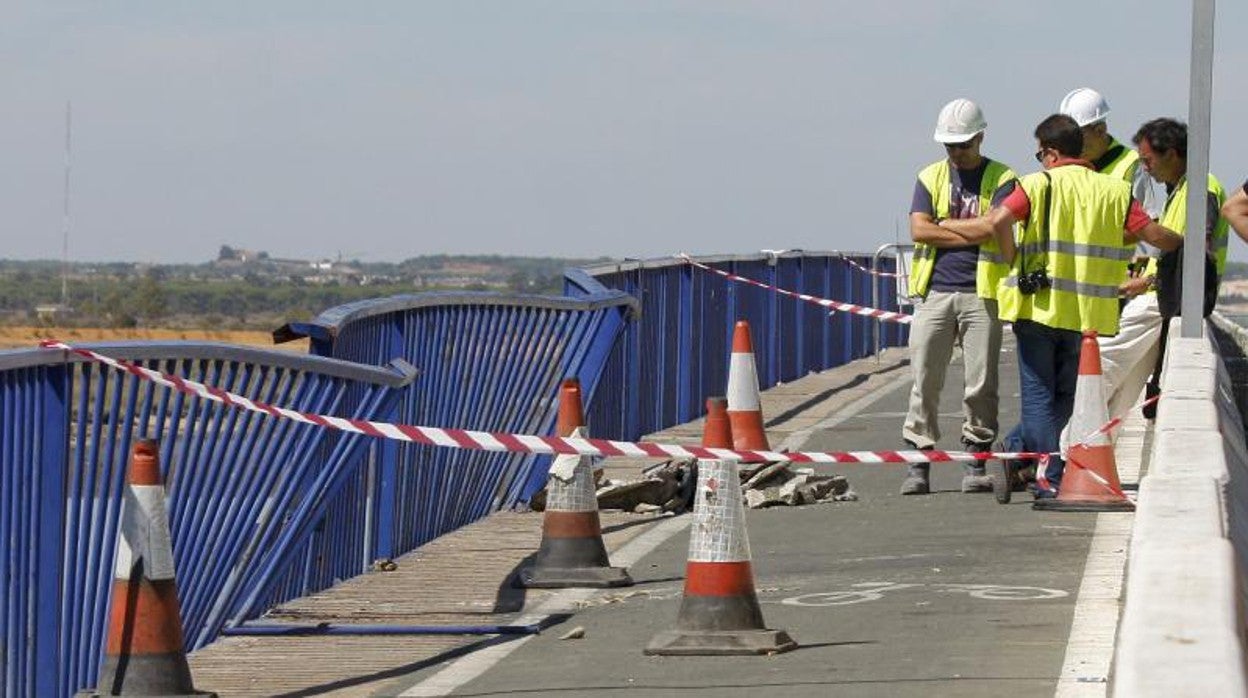 El Puente Sifón une Huelva con Aljaraque