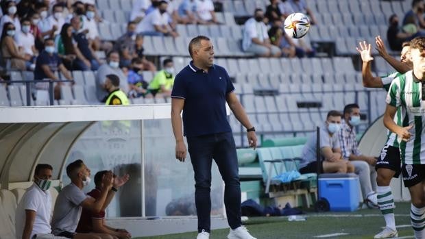 Germán Crespo, entrenador del Córdoba CF: «Ha sido el partido más complicado hasta ahora»