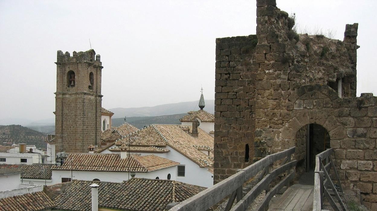 Interior del castillo de Priego de Córdoba