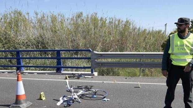 Muere un ciclista de 68 años en Linares tras sufrir un accidente