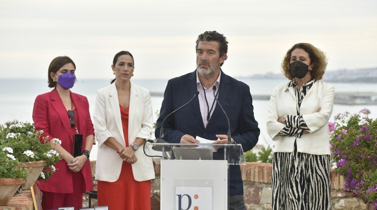 El director de ABC, Julián Quirós, durante la entrega de premios este martes en Málaga