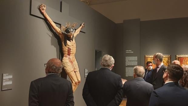 El Cristo de Zacatecas de Montilla, en la exposición 'Tornaviaje' en el Museo del Prado