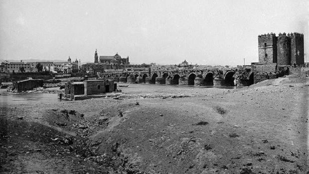 Cuando el río Guadalquivir pasaba por Córdoba sin vegetación alguna