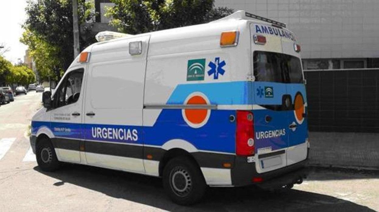 Una ambulancia en una imagen de archivo