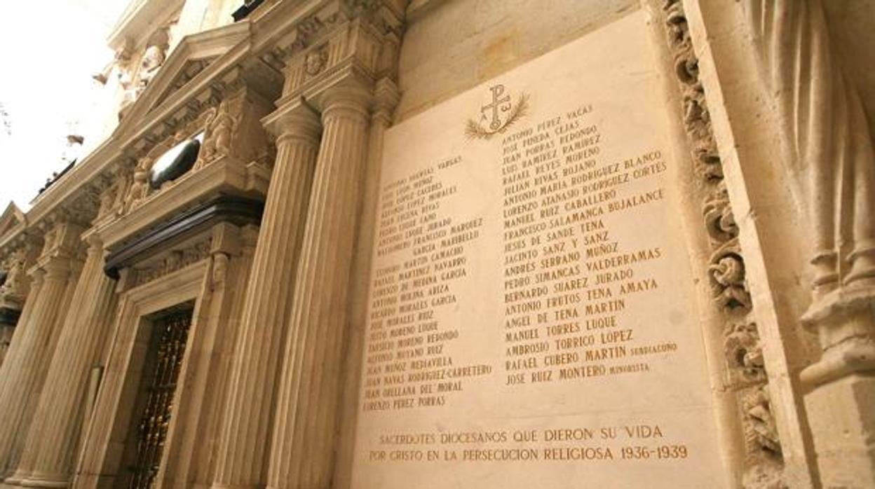 La relación de los mártires en la Catedral de Córdoba