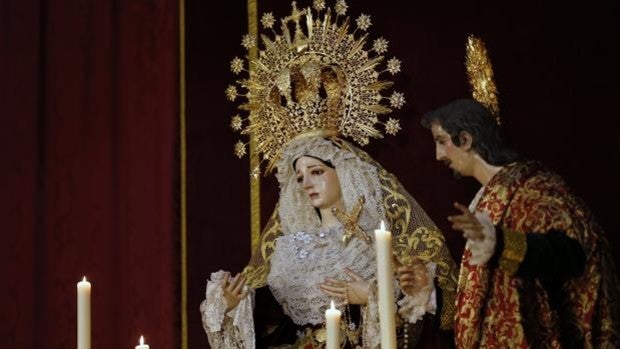 La Virgen del Amor de Córdoba, lista para sus cultos tras someterse a labores de conservación