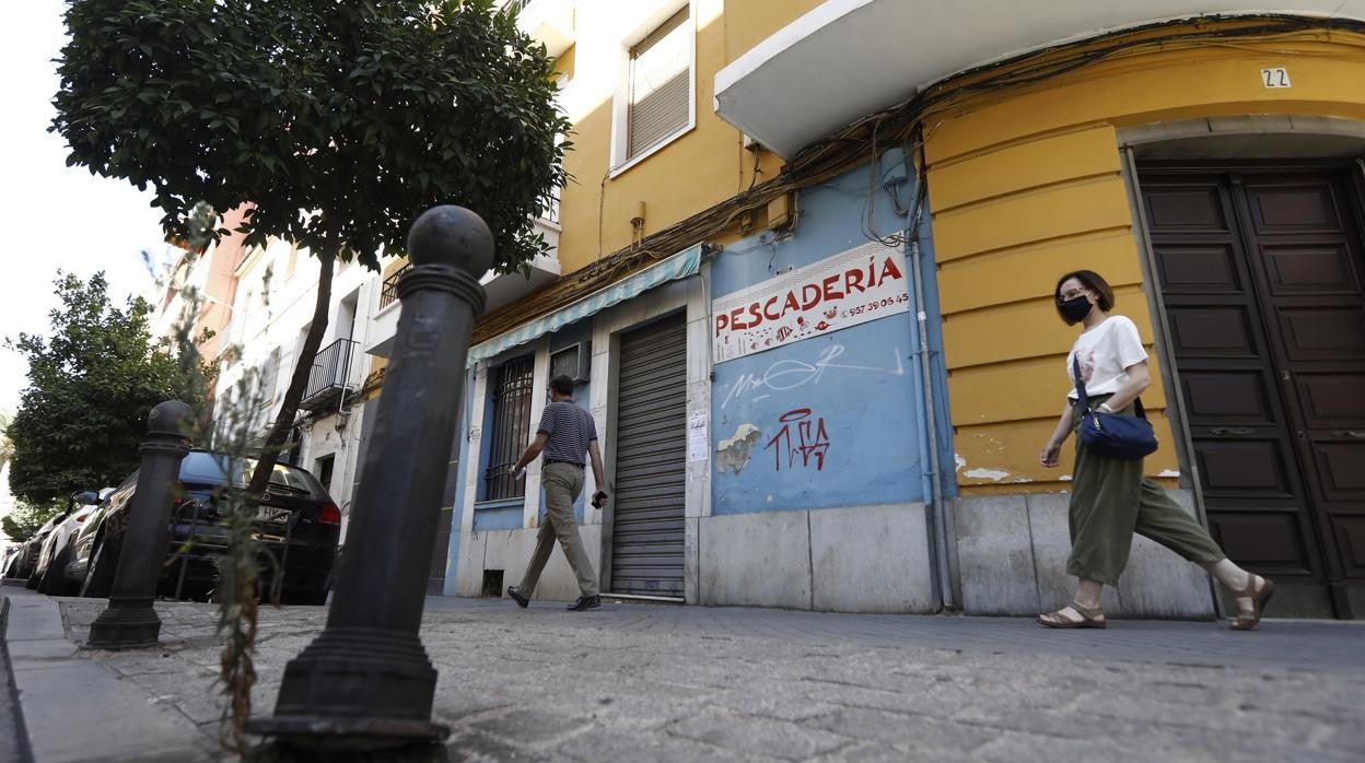 Calles del barrio de Ciudad Jardín en Córdoba