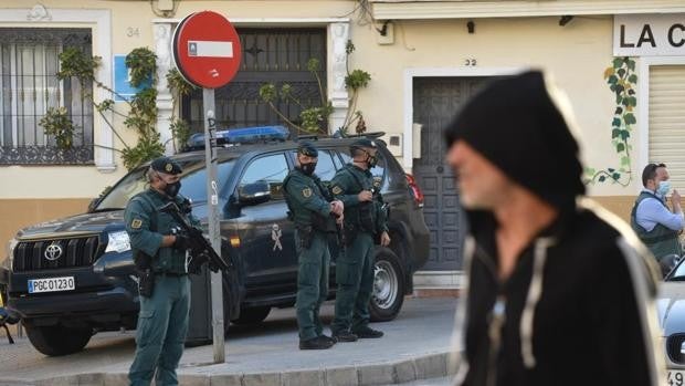 La Guardia Civil toma dos barrios céntricos de Málaga en una operación contra el terrorismo yihadista