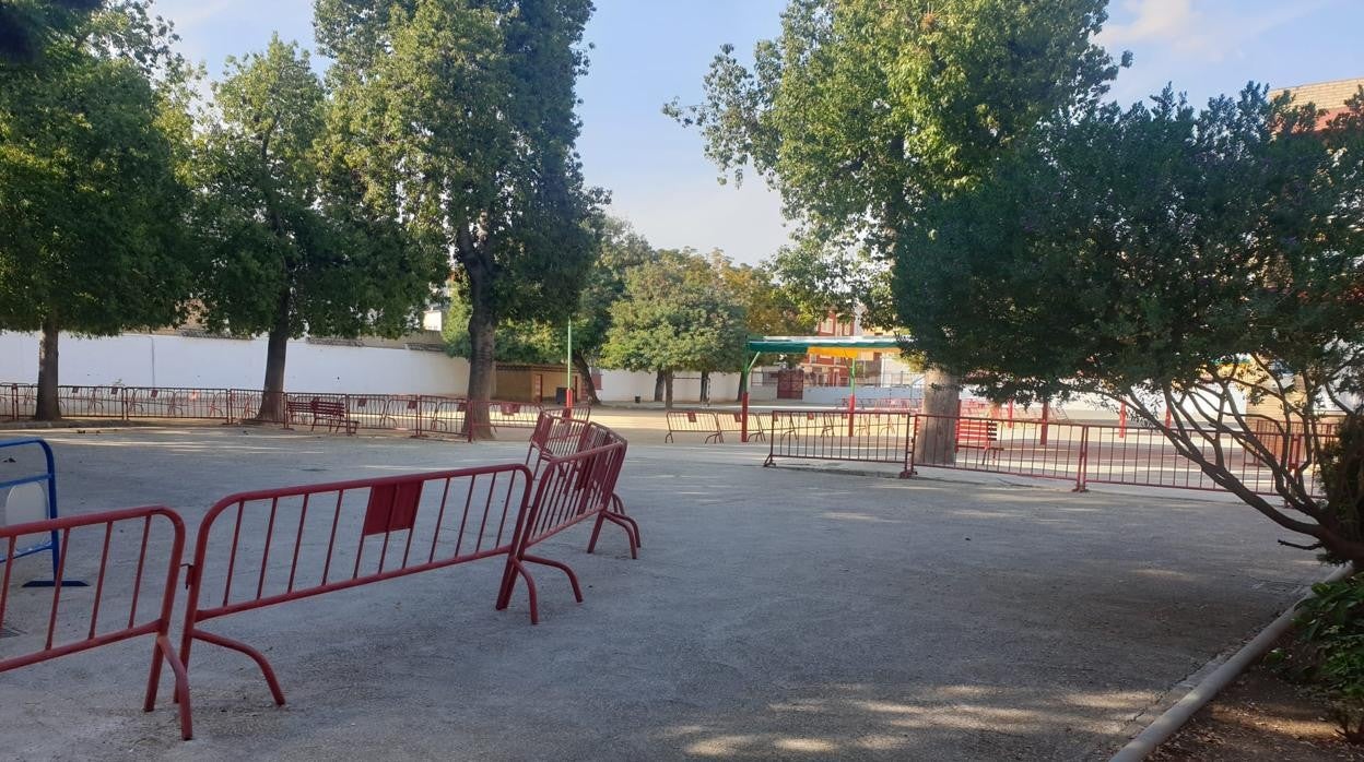 Patio del colegio Agustín Rodríguez de Puente Genil