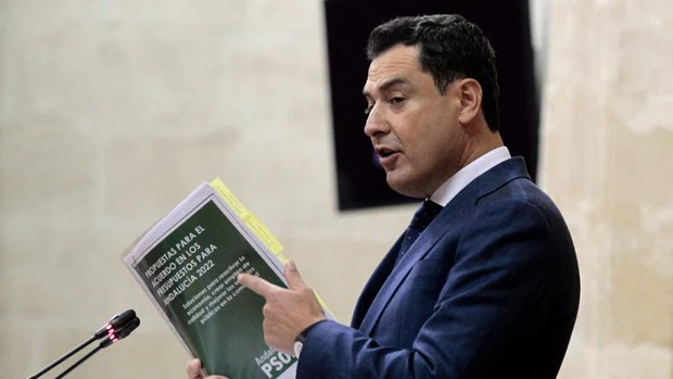 Juanma Moreno insiste en que asume las propuestas del PSOE para el Presupuesto de Andalucía: «No tienen excusa»