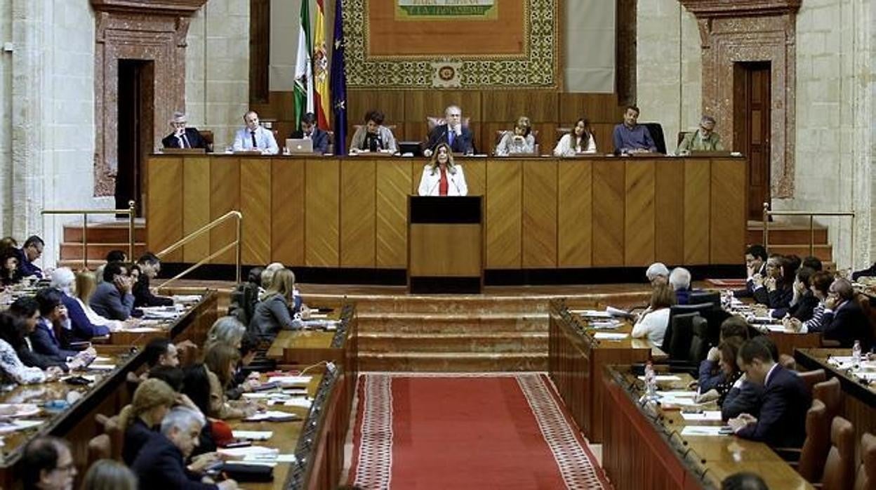 Imagen de archivo del Parlamento de Andalucía