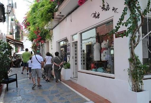 Comercios en el centro de Marbella