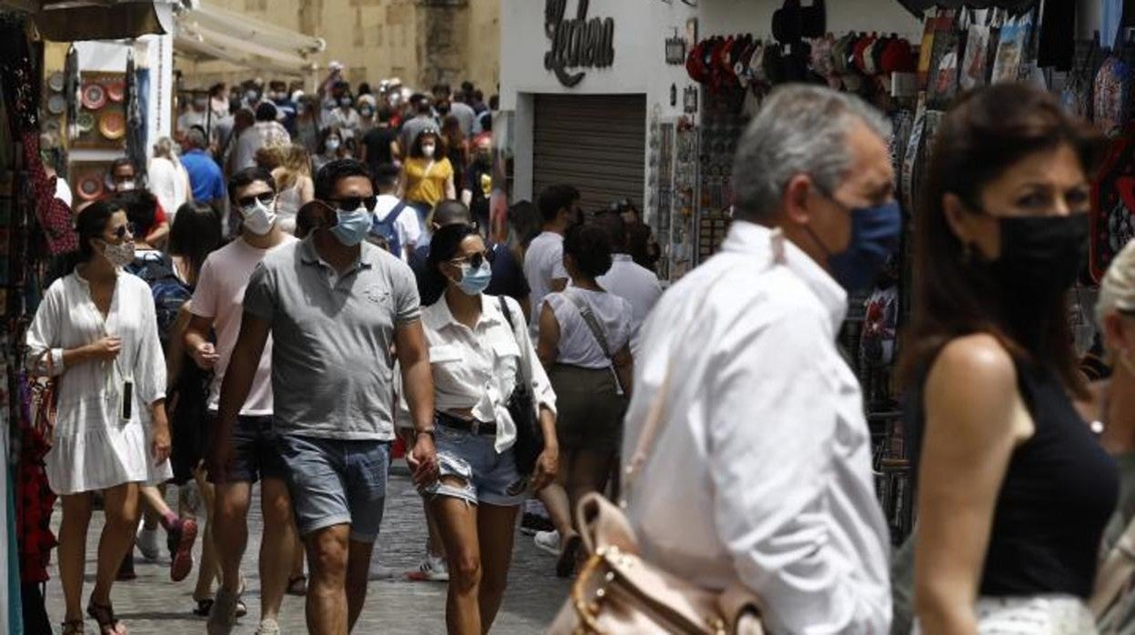 Imagen del centro de Córdoba este pasado mes de mayo