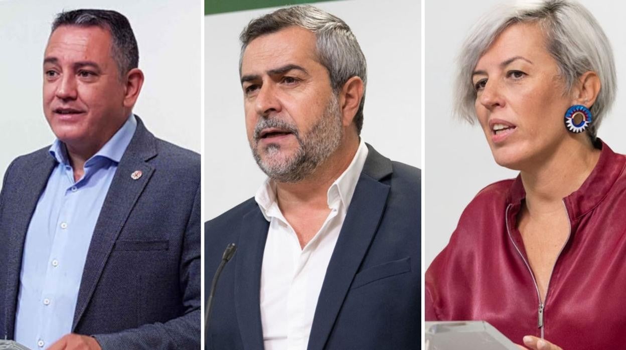 Indalecio Gutiérrez, Juan Antonio Lorenzo y Sonia Ferrer, aspiran a dirigir el PSOE en Almería