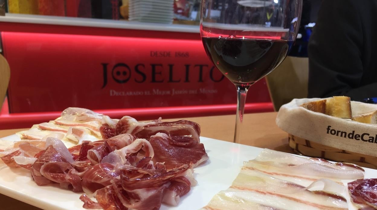 Tapas de jamón ibérico