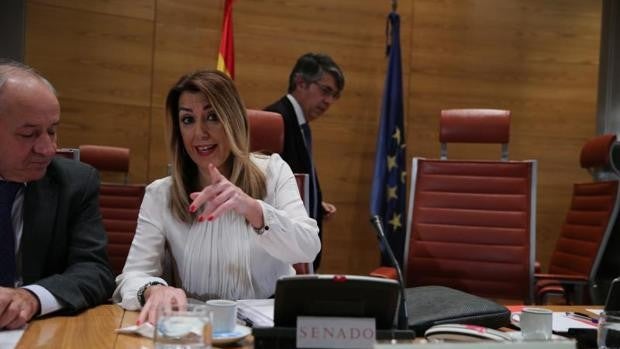 Susana Díaz declarará ante la comisión de la Faffe el viernes previo al puente de diciembre a las 8:30