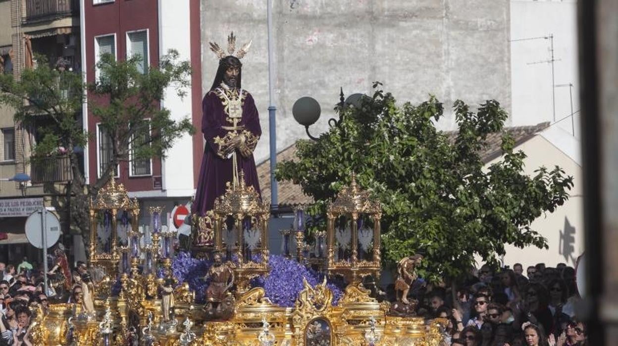 Procesión de Jesús Rescatado por las calles de Córdoba