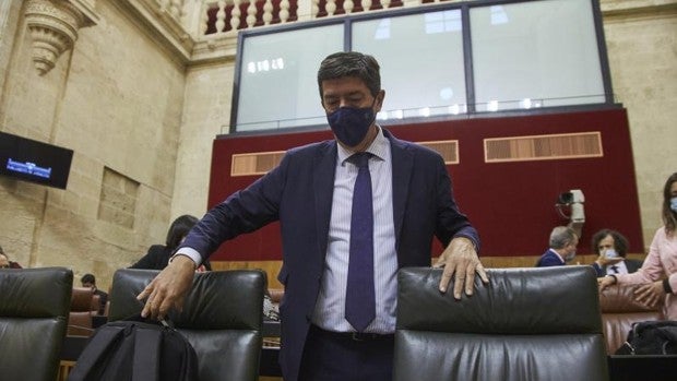 Juan Marín desafía a los filtradores: «No nos temblarán las piernas para agotar la legislatura»