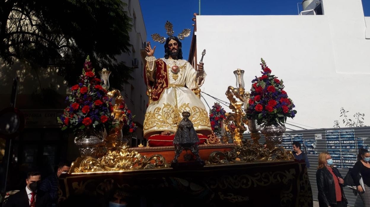 El Señor de la Paz por las calles de la feligresía